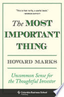 The Most Important Thing